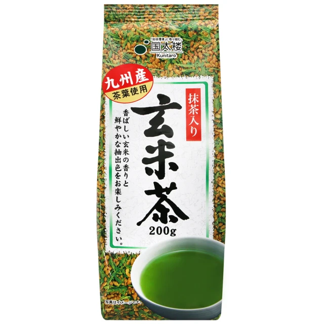 【國太樓】抹茶入玄米茶(200g)