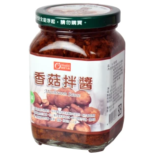【康健生機】香菇拌醬(380g/罐)