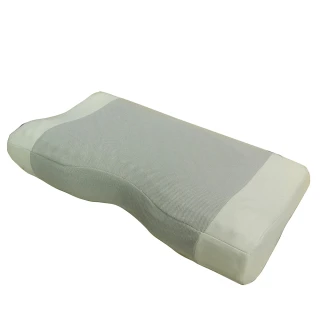 【La Elite】台灣乳膠按摩顆粒護頸枕(加碼送印花午安抱枕1入)