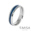 【TiMISA】真愛宣言-藍 純鈦戒指