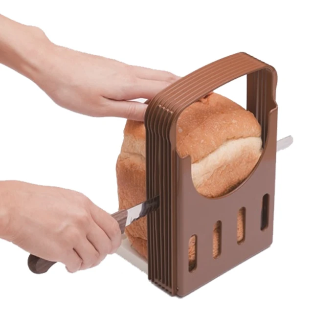 【KOKUBO】日本製吐司切片模+高級麵包刀-2件組(麵包刀)