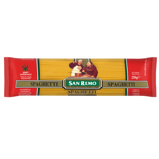 美味大師 SAN REMO 義大利直麵(250G)