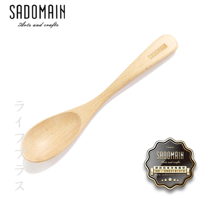 SADOMAIN 山毛櫸日式湯匙-6入組