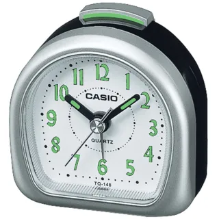 【CASIO 卡西歐】指針型電子音鬧鈴鬧鐘(TQ-148-8)
