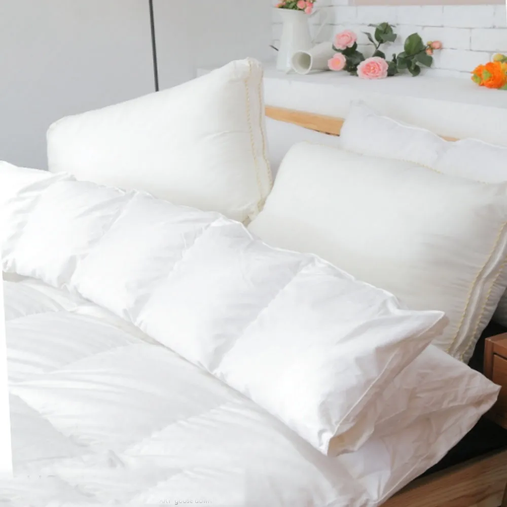 【Lust 生活寢具】《98D鵝絨被匈牙利產5X7呎 1公斤》二代升級版、80支紗布、台灣生產(無)