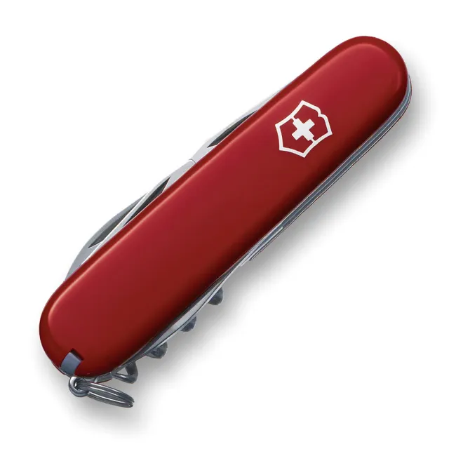 【VICTORINOX 瑞士維氏】勇武者12用 瑞士刀(紅)