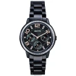 【GOTO】躍色純粹晶鑽陶瓷腕錶-IP黑x玫刻度(GC2106L-33-341)