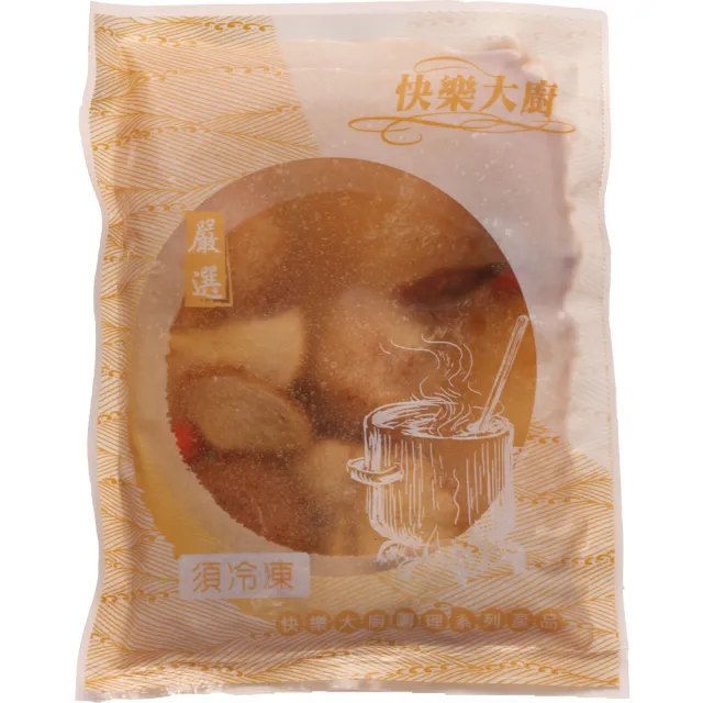 【快樂大廚】百分之百麻油猴頭菇/杏鮑菇24包組(300g)