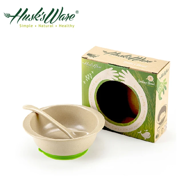 【美國Husk’s ware】稻殼天然無毒環保兒童小餐碗(綠色)