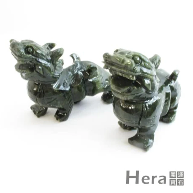 【Hera】嚴選招財納褔青玉貔貅(送錦盒)