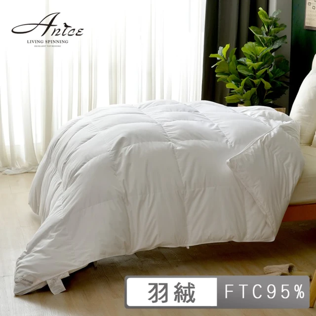 【A-nice】台灣製 飯店御用 立體隔間 95%天然極保暖羽絨被(雙人 6x7呎 / WS5/ 冬被)