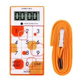 【DRETEC】炫彩計算型計時器-橘色(T-148OR)