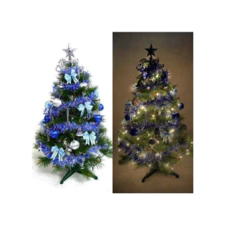 【聖誕樹】台灣製3尺/3呎90cm特級白色松針葉聖誕樹裸樹-不含飾品-不含燈(.)