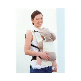 【日本Eightex】COALATTE腰帶型二用式背巾(經典米)