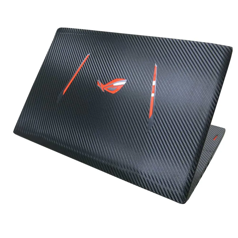 【Ezstick】ASUS GL502 VM 黑色立體紋機身貼(含上蓋貼、鍵盤週圍貼)