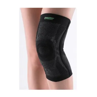 【海夫xMAKIDA】MAKIDA四肢護具 未滅菌 遠紅外線抗菌能量護具 矽膠加壓 支撐條 護膝(FT301)