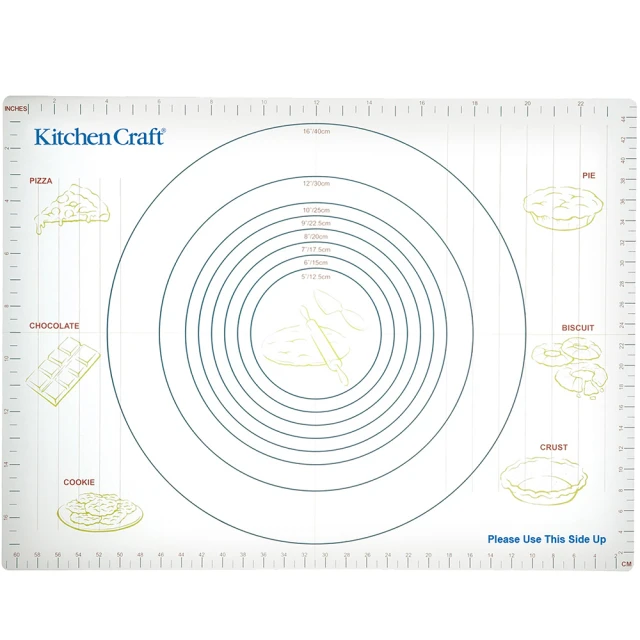 【KitchenCraft】測量揉麵板 62x 46(桿麵墊 料理墊 麵糰)