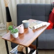 【EASY HOME】防潑水耐熱美學邊桌(雙色可選)