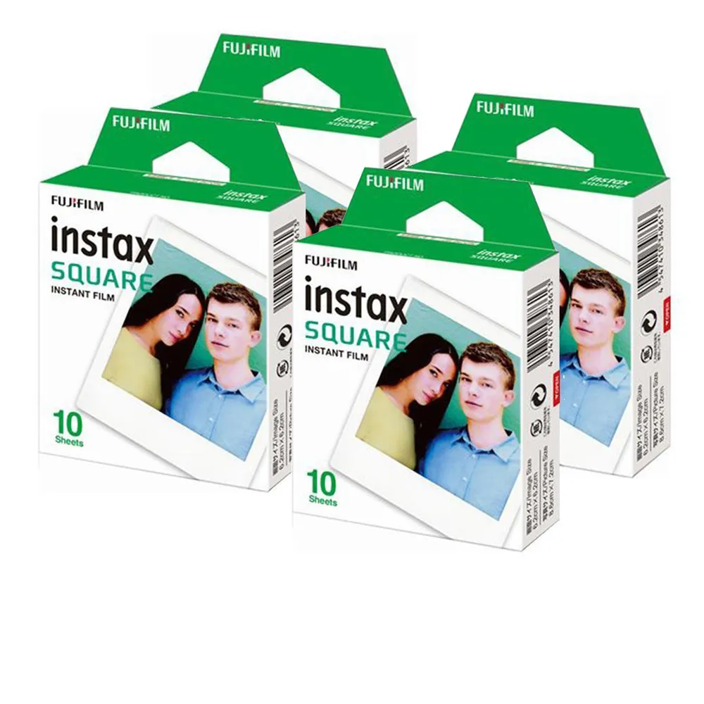 【FUJIFILM 富士】instax SQUARE 方型空白底片(4入組)