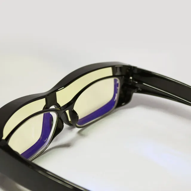 【Archgon亞齊慷】濾藍光全罩式眼鏡(GL-B301-Y)
