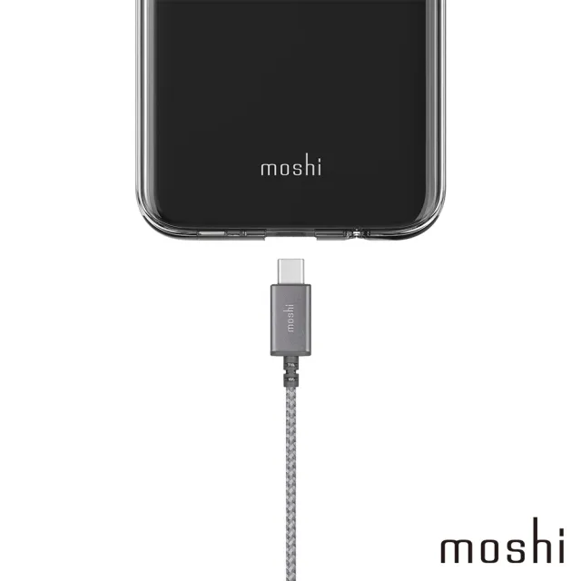 【Moshi】Integra 強韌系列USB-C to USB-A 耐用充電/傳輸編織線