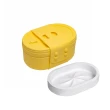 【SWANZ 天鵝瓷】芯動陶瓷便當盒PLUS 900ml 含分層隔盤(共8色)