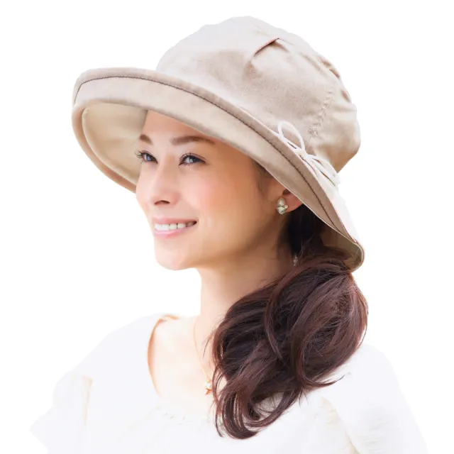 【COGIT】日本COGIT 3D大帽緣拱型馬尾降溫小顏帽(UV CUT 99%)