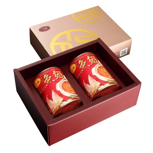 【一吉膳】元貝魚翅2入禮盒420g*2 