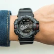 【CASIO 卡西歐】G-SHOCK 街頭時尚新潮流設計錶(GA-400-1B)