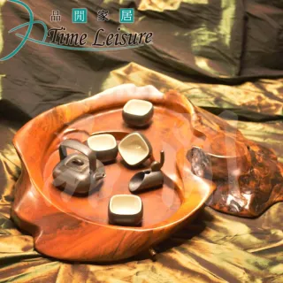 【品閒】一口杯 茶韻典雅黑陶禮盒7件組(磨砂黑)