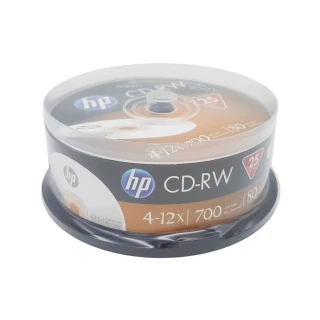 【HP 惠普】HP LOGO CD-RW 12X 700MB 空白光碟片(50片)