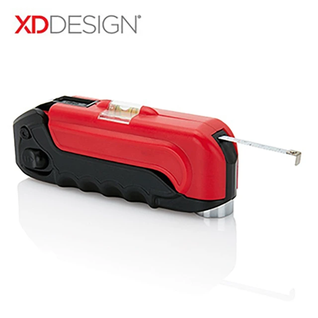 【荷蘭 XD Design】迷你工具組-螺絲起+水平儀+LED燈《歐型精品館》(修繕工具組)