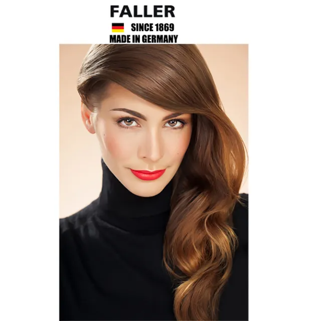 【FALLER 芙樂】德國製FSC大尺寸橢圓圓珠櫸木氣墊木齒梳(氣墊梳/梳頭按摩美容/雙11)