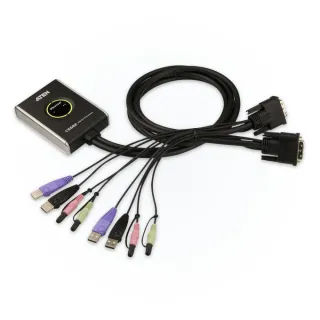 【ATEN】2埠 USB DVI KVM多電腦切換器(CS682)