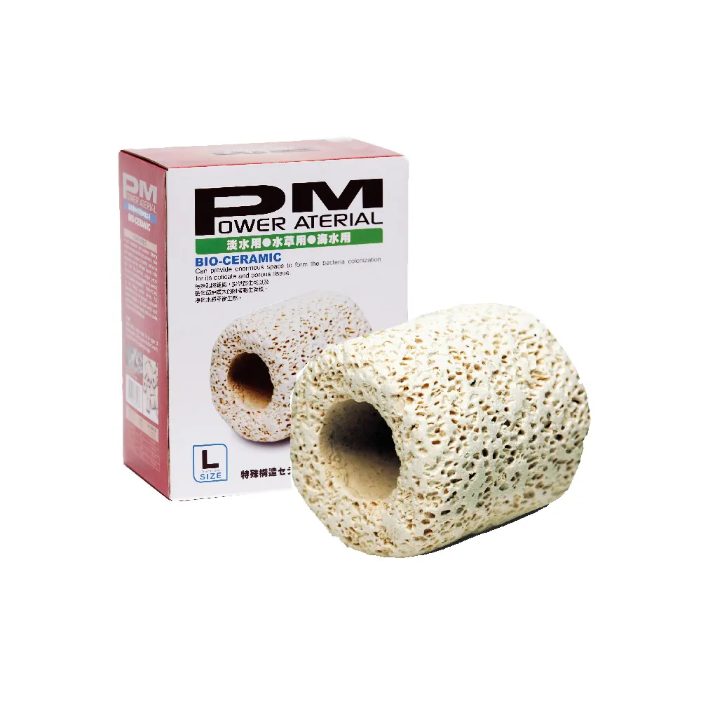 【PM】PM 精密陶瓷濾材L型  0.5L(多孔隙陶瓷環)