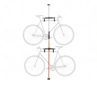 【索樂生活】SOLAR頂天立地自行單車收納架(單車展示架停車立車架腳踏車吊掛架3米可調式台灣製造)