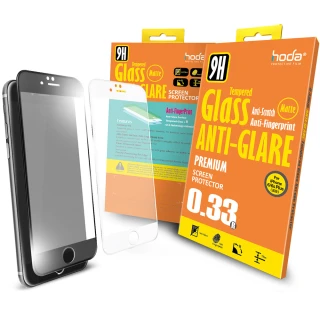 【hoda】iPhone 6/6s Plus 5.5吋 2.5D防眩光滿版霧面鋼化玻璃保護貼