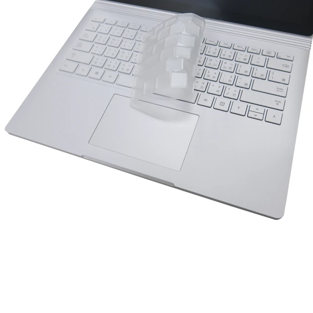 【Ezstick】Microsoft Surface Book 2 13吋 奈米銀抗菌TPU 鍵盤保護膜(鍵盤膜)