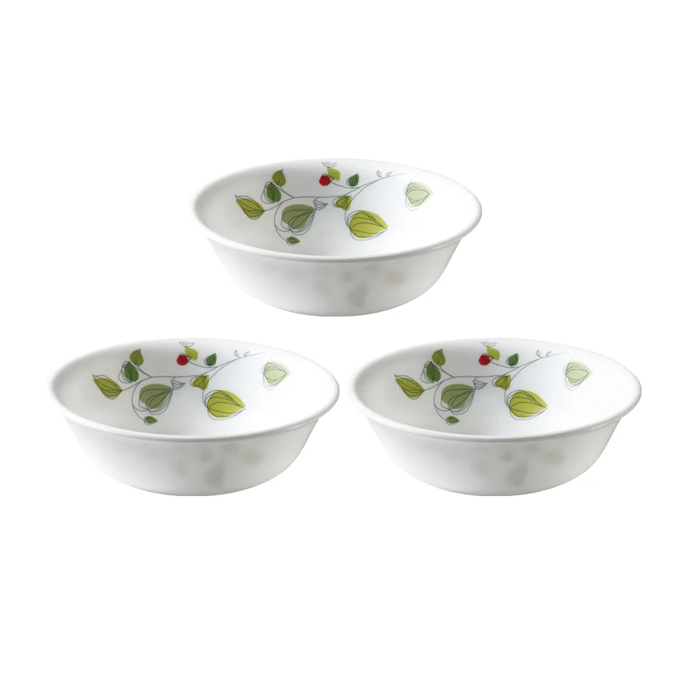 【CORELLE 康寧餐具】3件式500ml湯碗組(多花色可選)