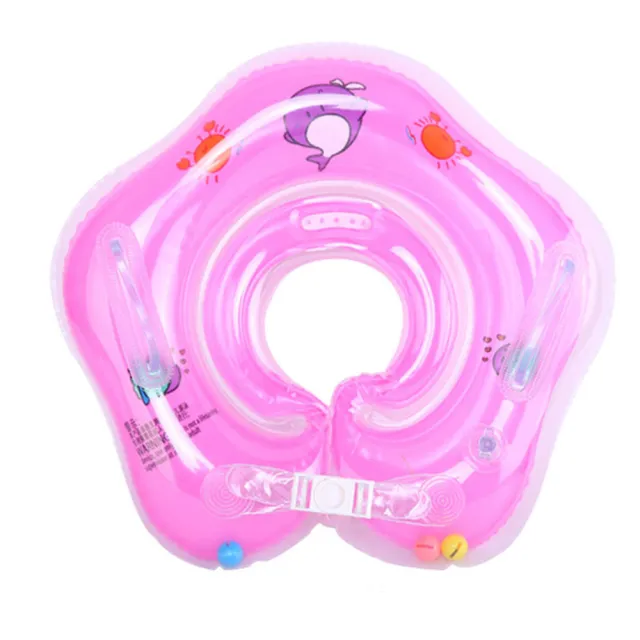 【JoyNa】兒童游泳圈 新生兒充氣脖圈嬰兒頸圈救生圈(共四色)