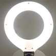 【Hamlet】2.3x/5D/100mm 書桌型薄型LED護眼檯燈放大鏡(E062-2)
