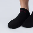 【aPure】PureSocks除臭襪素色船型運動襪(黑)