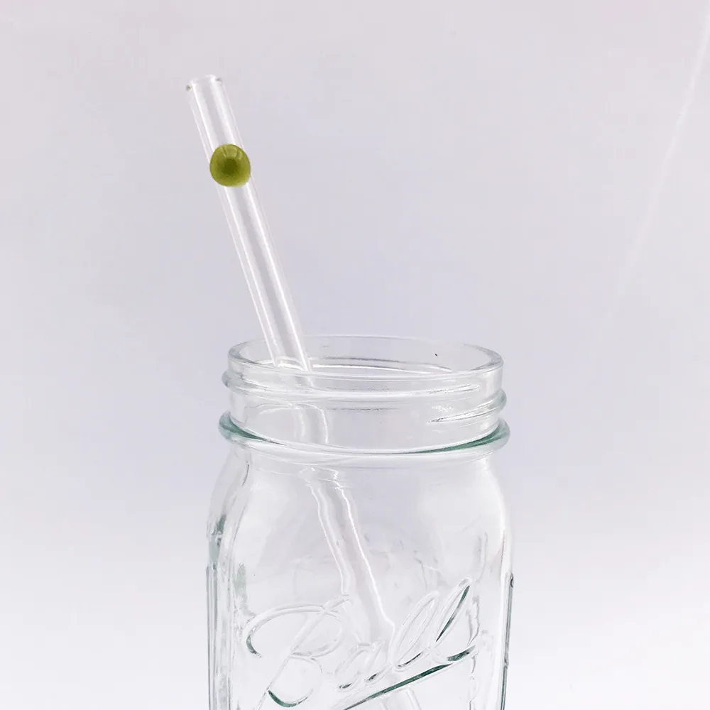 【美國strawesome】手工玻璃吸管/標準直式(酪梨綠)