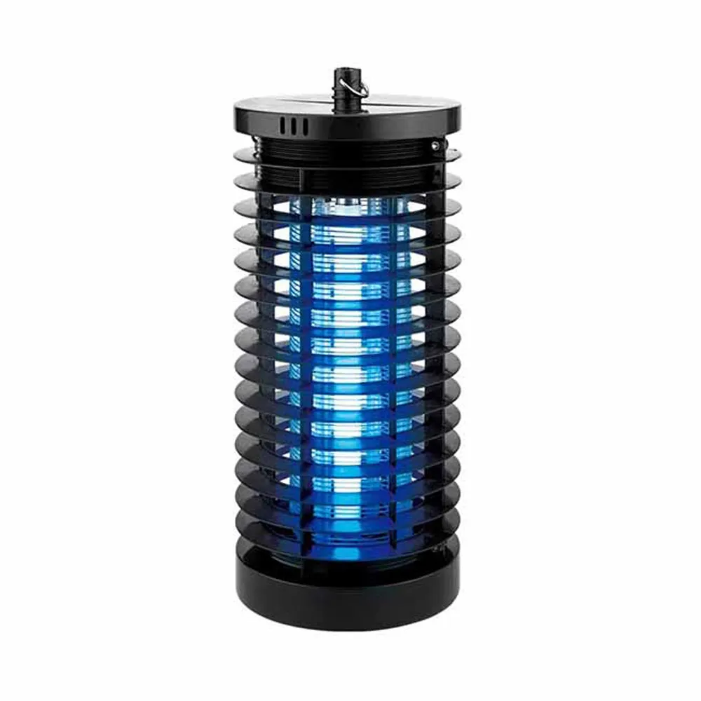 【KINYO】6W電擊式無死角UVA燈管捕蚊燈/補蚊燈/吊環設計(KL-7061)