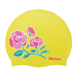 【MARIUM】矽膠泳帽-永恆薔薇(MAR-8627)