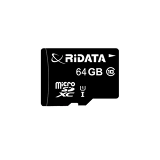 【RiDATA 錸德】Micro SDXC UHS-I Class10 64GB 手機專用記憶卡