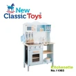 【New Classic Toys】聲光小主廚木製廚房玩具（含配件12件）(11065)