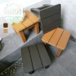 【Amos】大和日式塑木防水防潮浴椅-小(浴椅/板凳/澡堂椅)