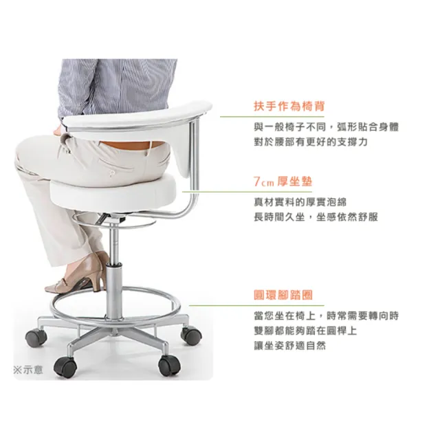【潮傢俬】Doctor Chair專業辦公椅三色(辦公椅)