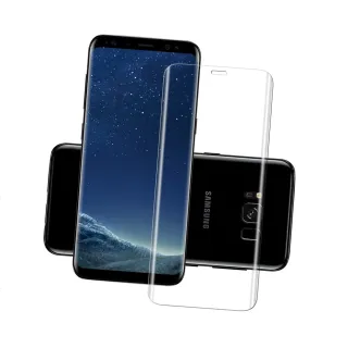 【Cherry】SAMSUNG  S8 Plus  4D曲面滿版鋼化玻璃保護貼(Galaxy S8 Plus 專用)